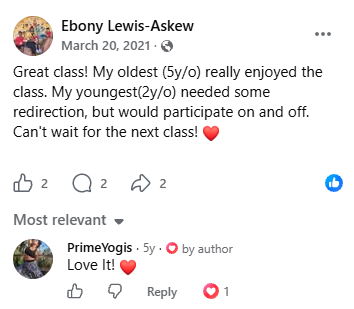 Facebook review from Ebony Lewis-Askew